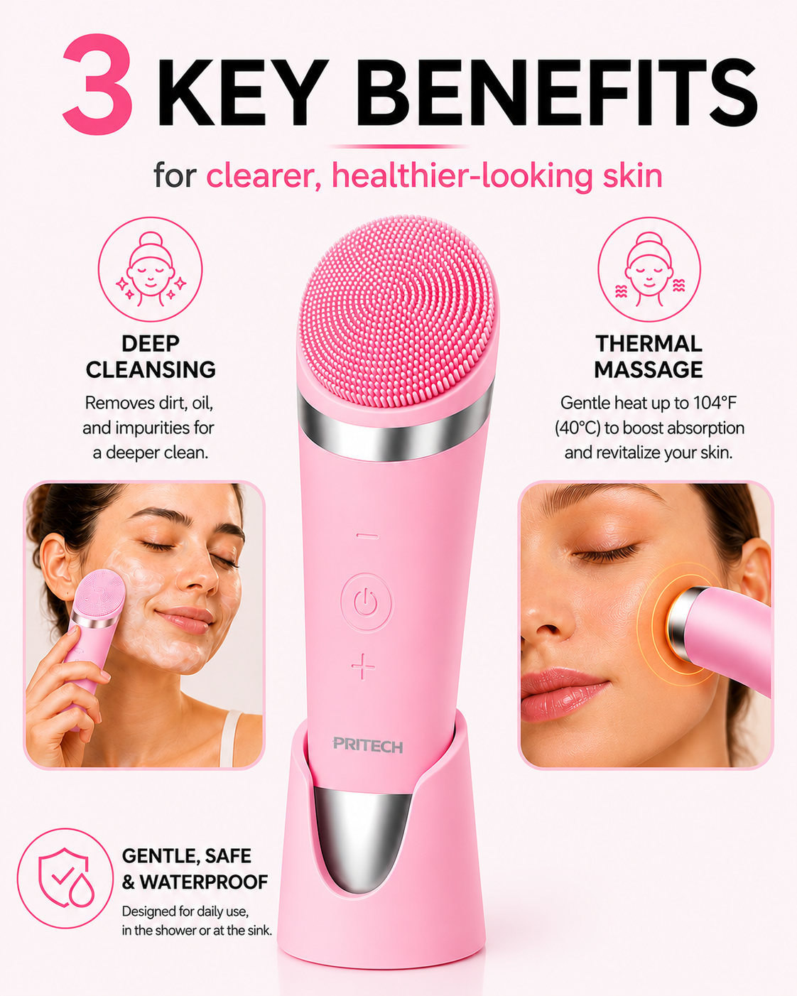 Cepillo Facial Lumina