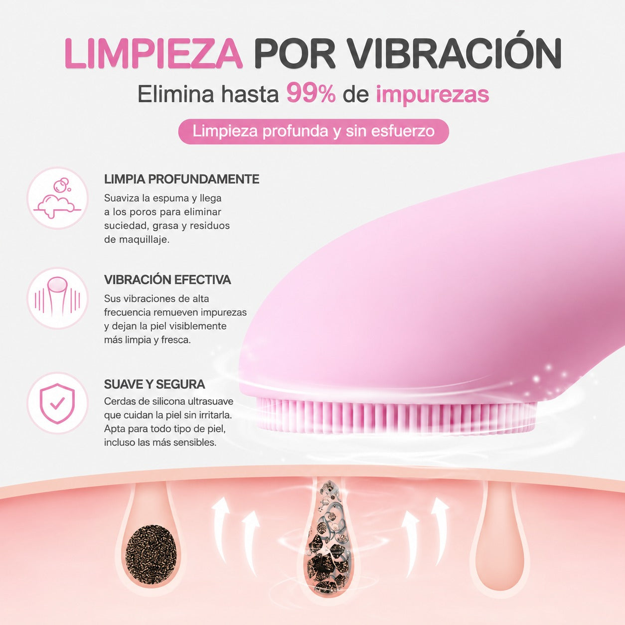 Cepillo Facial Lumina